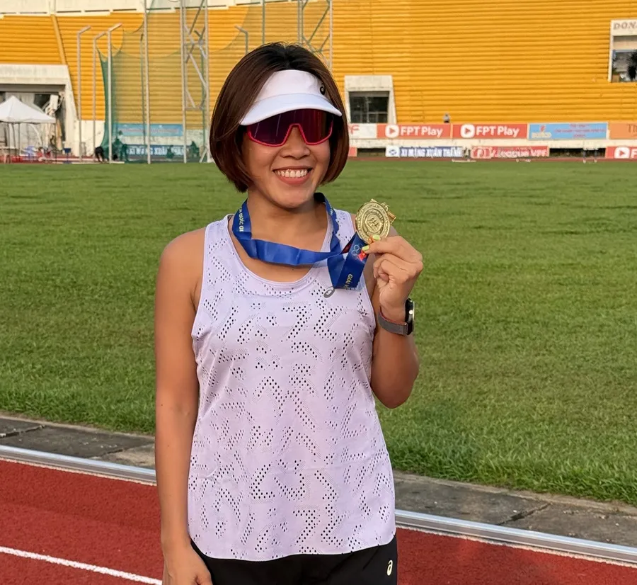 Thanh Phúc vẫn là tuyển thủ đi bộ 20km nữ có nhiều thành tích quốc tế nhất của điền kinh Việt Nam. Ảnh: MINH MINH