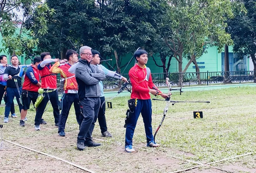 Bắn cung Việt Nam sẽ tuyển chọn kỹ lưỡng tuyển thủ sau đợt kiểm tra nội bộ về chuyên môn. Ảnh: MINH MINH