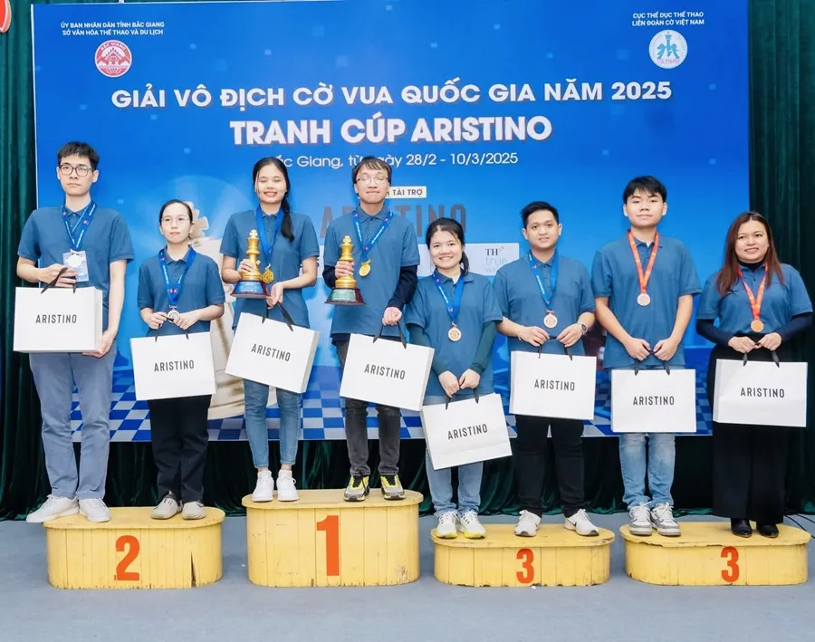 Nguyễn Ngọc Trường Sơn có HCV tại giải vô địch quốc gia năm nay. Ảnh: CHESSVN