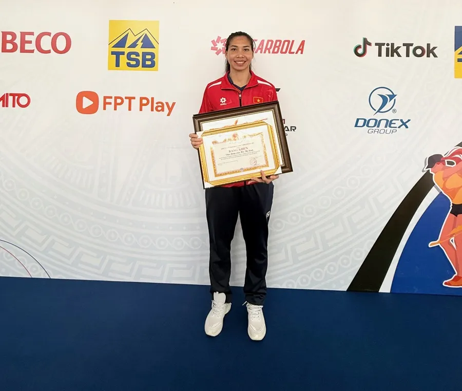 Hà Thị Linh cho biết mình vẫn chọn sự nghiệp thể thao để theo đuổi nếu được chọn lại. Ảnh: MINH MINH