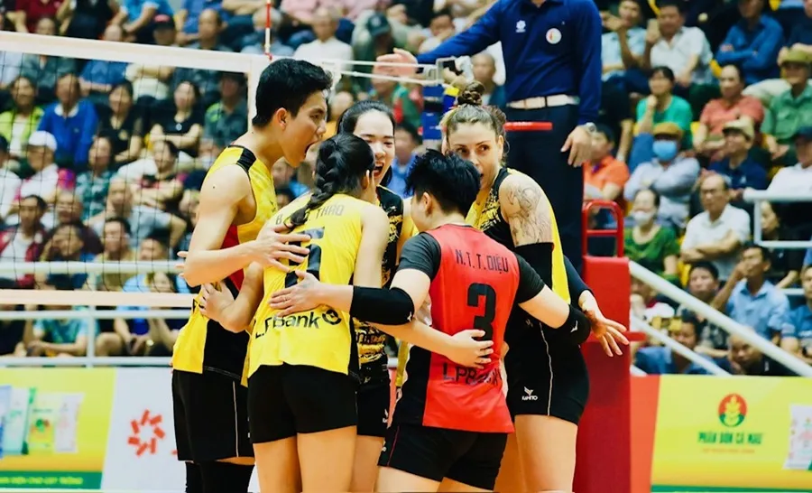 Đội Ninh Bình giành chiến thắng tại chung kết để vô địch Cúp Hùng Vương 2025. Ảnh: DŨNG PHƯƠNG