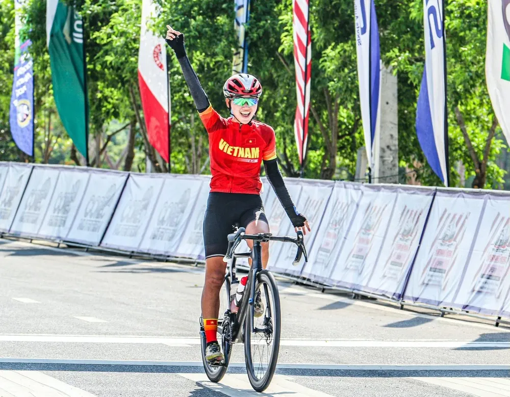 Thạch Thị Ngọc Thảo sẽ được dự chương trình đào tạo của UCI tới đây tại Trung Quốc. Ảnh: THAICYCLING