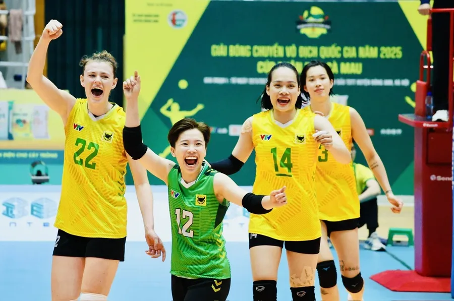 Cầu thủ VTV Bình Điền Long An đang có tinh thần tốt để tham dự Cúp các câu lạc bộ nữ châu Á 2025. Ảnh: DŨNG PHƯƠNG