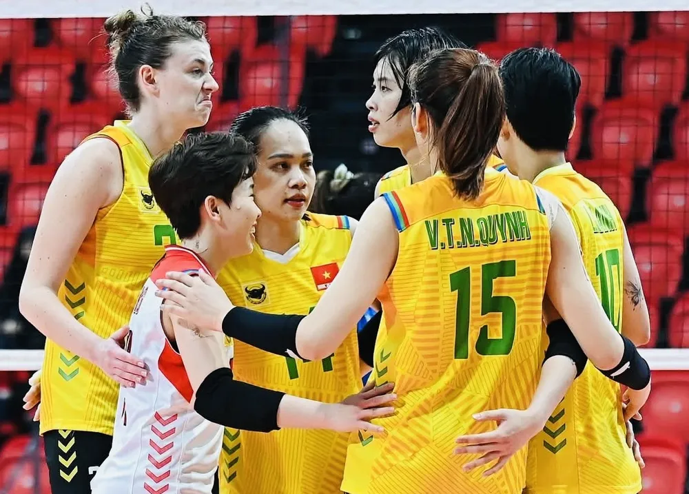 Đội VTV Bình Điền Long An đã vào trận chung kết sau chiến thắng quan trọng tại bán kết. Ảnh: PREMIERLEAGUE