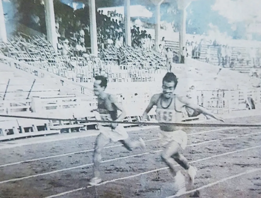 Giải điền kinh toàn quốc lần thứ nhất đã tổ chức năm 1976 tại Hà Nội. Ảnh: TRUNG HINH