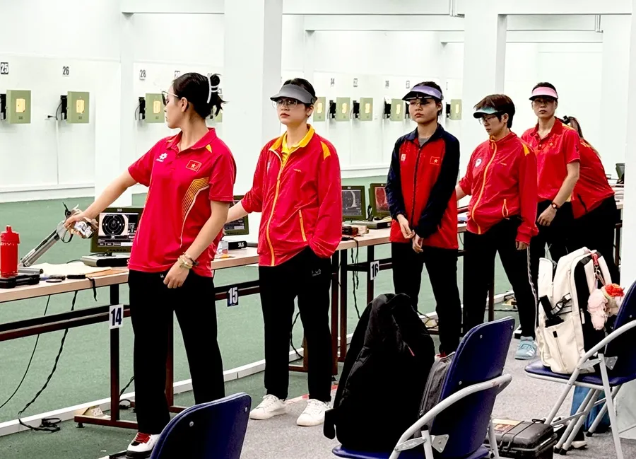 Bắn súng là 1 trong những môn thể thao quan trọng đã giành thành tích HCV cho thể thao Việt Nam tại Olympic và ASIAD. Ảnh: MINH MINH
