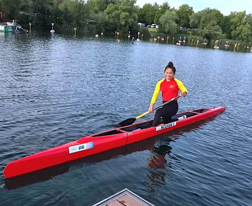 Nguyễn Thị Hương sẽ thi đấu giải vô địch châu Á 2025 tại Trung Quốc tới đây. Ảnh: ĐOÀNTTVN