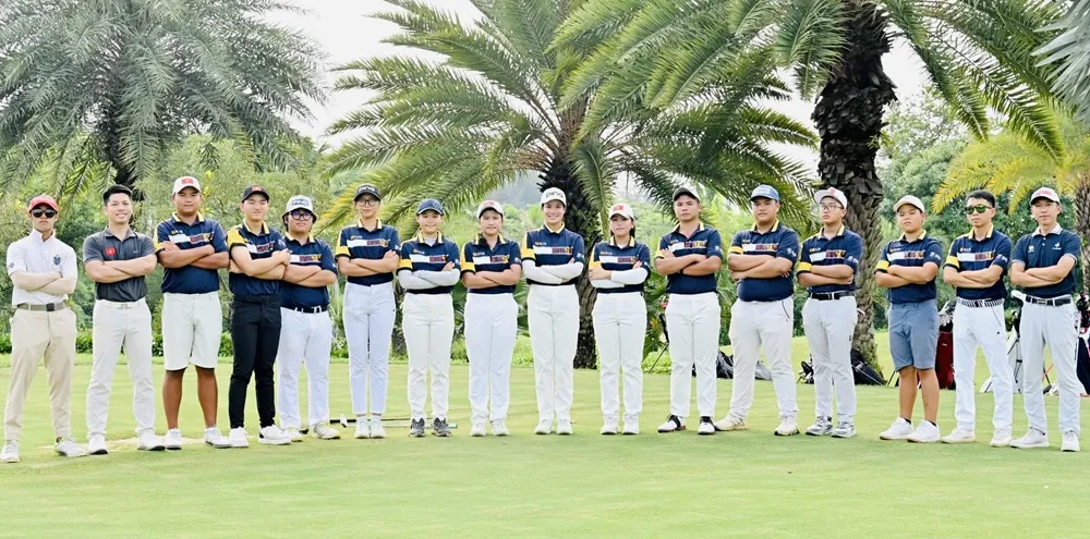 Đội golf Việt Nam sẽ có sự lựa chọn VĐV chuẩn bị cho SEA Games 33-2025 từ kết quả thi đấu giải vô địch nghiệp dư quốc gia 2025. Ảnh: VGA