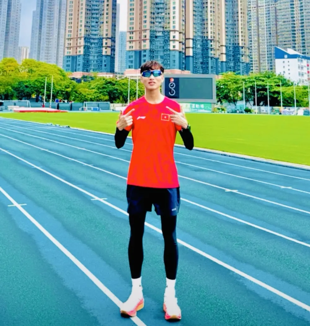 Lê Tiến Long đã giành HCV tại giải ở Hồng Công (Trung Quốc). Ảnh: L.T.LONG