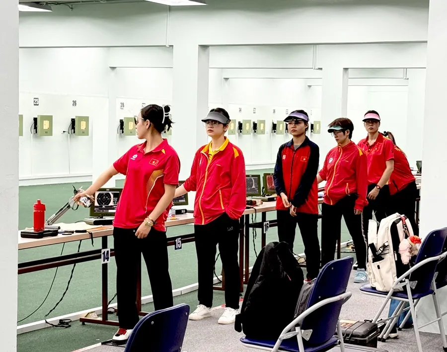 Các xạ thủ của đội tuyển bắn súng Việt Nam sẽ được trở lại đơn vị chủ quản để thi đấu giải. Ảnh: MINH MINH