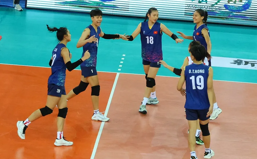 Cầu thủ bóng chuyền nữ trẻ Việt Nam bắt đầu tập luyện vào ngày 22-5 tới đây. Ảnh: AVC