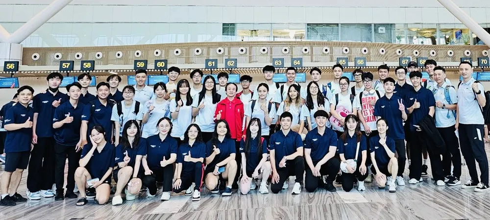 Đội taekwondo TPHCM có vị trí số 1 tại giải vô địch quốc gia năm nay. Ảnh: TH.HUY