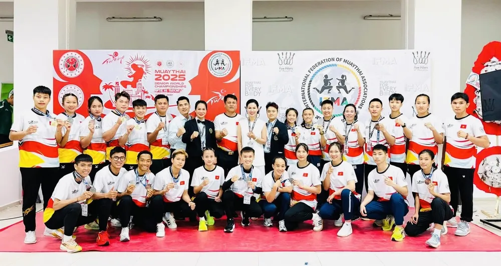 Đội tuyển muay Việt Nam kết thúc thi đấu tại Thổ Nhĩ Kỳ sau đó về nước ngày 1-6. Ảnh: DƯƠNG NGỌC