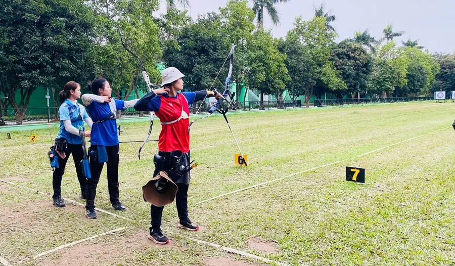 VĐV thể thao có chế độ tốt sẽ nỗ lực tập luyện, thi đấu để giành các kết quả cao nhất. Ảnh: MINH MINH