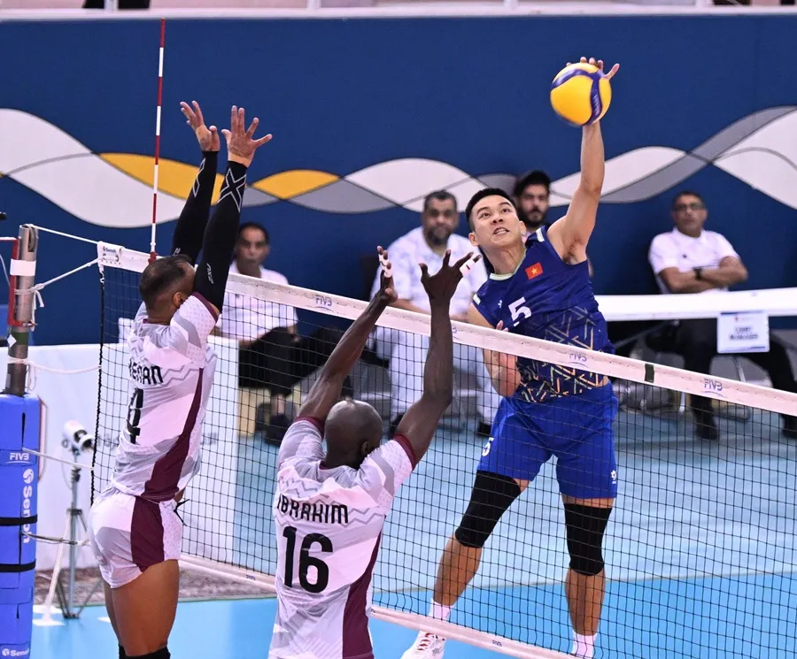 Quốc Duy tiếp tục ghi điểm nhưng chúng ta đã thua trận ở tứ kết đáng tiếc. Ảnh: AVC