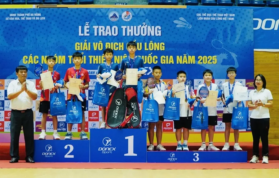 VĐV trẻ thi đấu có thành tích sẽ thêm cơ sở được đầu tư phát triển dài hơi trong tương lai. Ảnh: VBF