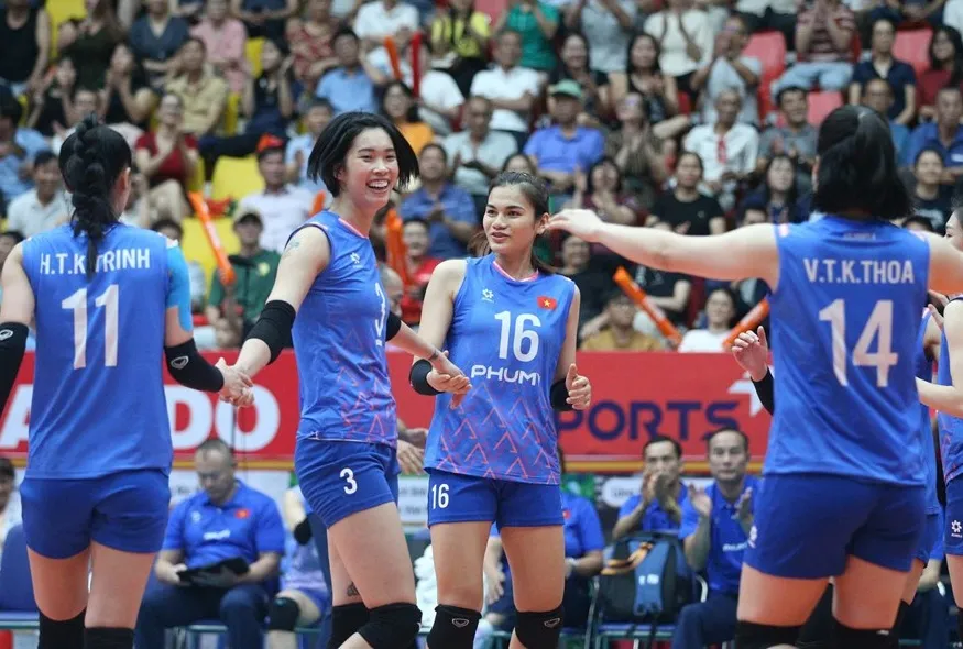 Đội tuyển bóng chuyền nữ Việt Nam có ngôi á quân tại giải đấu năm nay. Ảnh: QUYẾT THẮNG