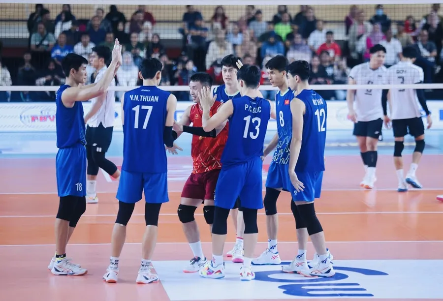 Tuyển thủ đội tuyển bóng chuyền nam Việt Nam sẽ kết thúc chương trình tập huấn đầu tiên vào ngày 20-7. Ảnh: SEAVLEAGUE