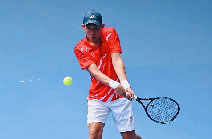 Đội tuyển quần vợt nam Việt Nam đang nỗ lực thi đấu tại Davis Cup 2025. Ảnh: VTF