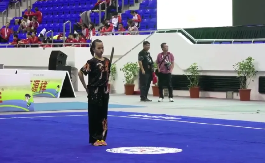 Tuyển thủ Lê Nhật Hà được kỳ vọng phát triển tốt trong tương lai. Ảnh: ASIANWUSHU