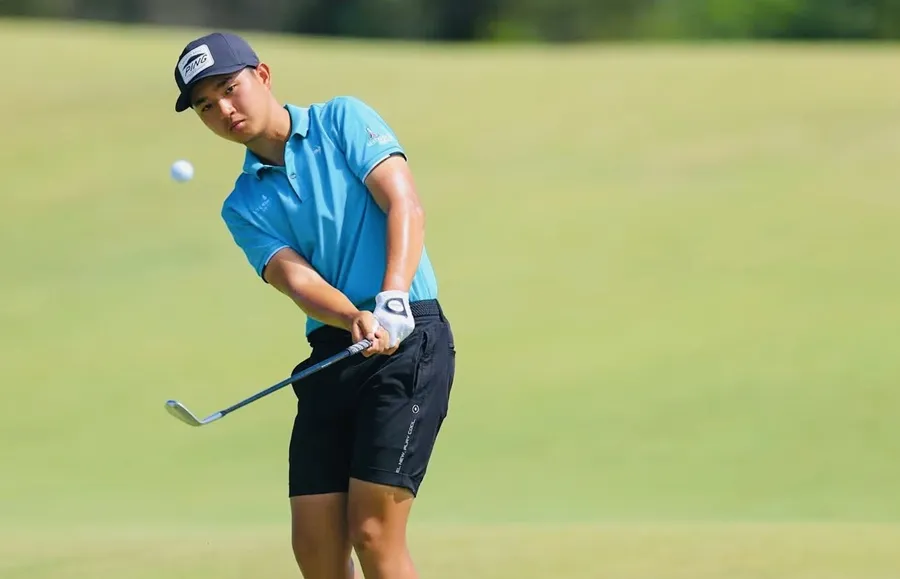Nguyễn Anh Minh đã vào chung kết giải golf trẻ tại Mỹ. Ảnh: USGA