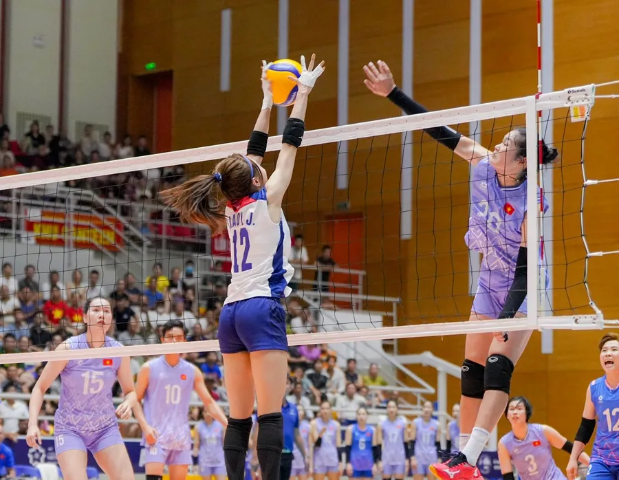 Các cầu thủ bóng chuyền nữ Việt Nam đã sẵn sàng thi đấu tại Thái Lan lần này. Ảnh: AVC