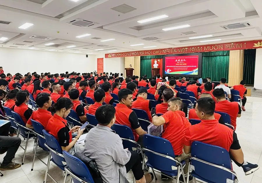 Lớp trọng tài pickleball quốc gia 2025 đã khai giảng tại Đà Nẵng. Ảnh: MINH MINH