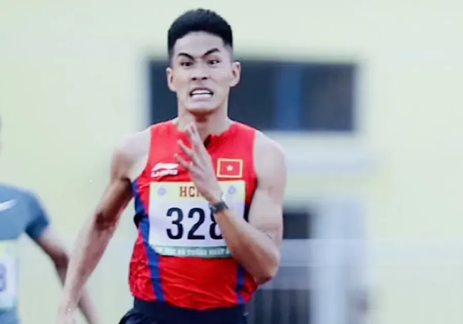 Ngọc Phúc đã có kỷ lục quốc gia tại giải năm nay. Ảnh: NGỌC TƯỞNG