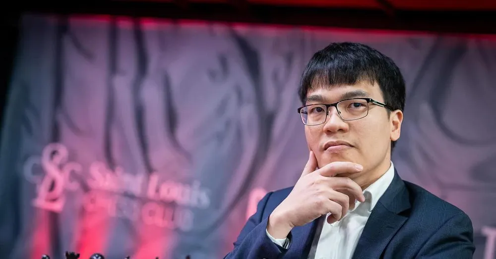 Lê Quang Liêm vẫn nỗ lực thi đấu hết khả năng của mình. Ảnh: GRANDCHESSTOUR