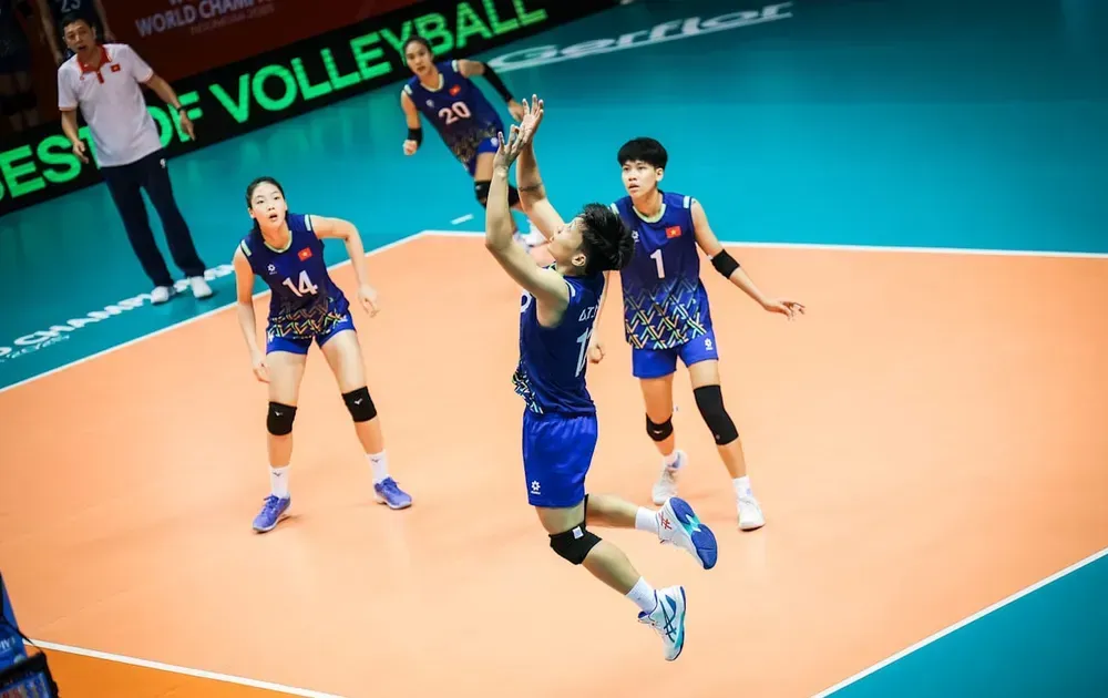 Nhiều cầu thủ trẻ U21 Việt Nam được đơn vị chủ quản đăng ký thi đấu giải vô địch các câu lạc bộ trẻ quốc gia 2025. Ảnh: FIVB