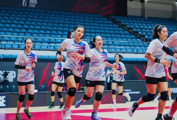 Đội tuyển bóng chuyền nữ Việt Nam tự tin tham dự Bảng G của giải vô địch thế giới 2025. Ảnh: VFV