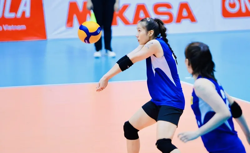 Cầu thủ trẻ VTV Bình Điền Long An lọt vào bán kết giải năm nay. Ảnh: DŨNG PHƯƠNG