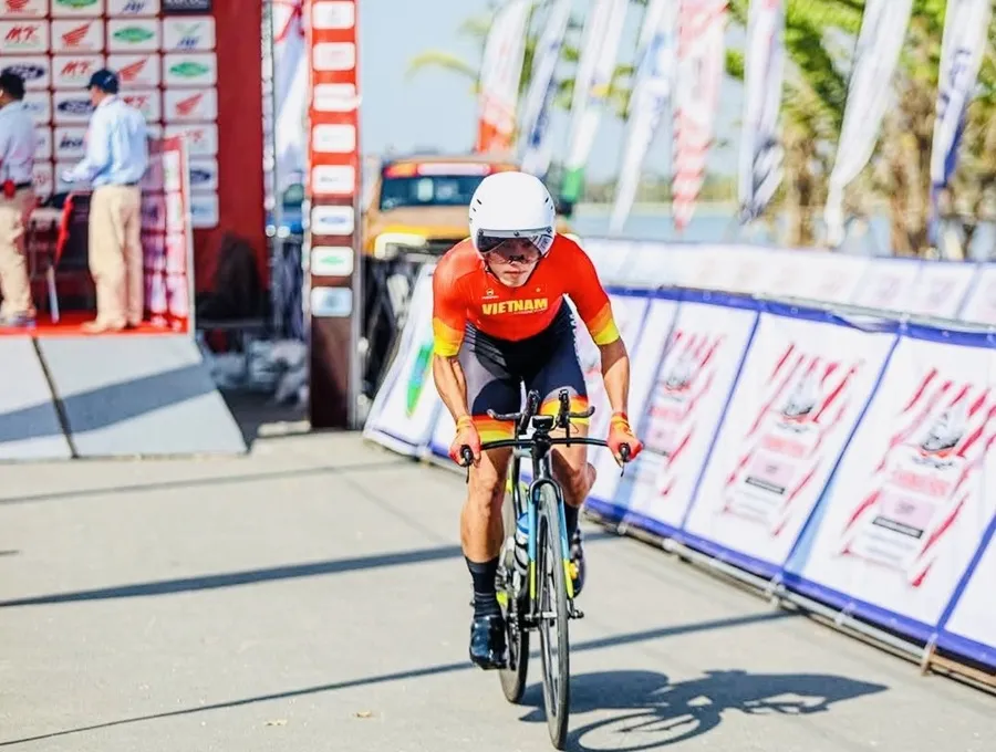 Cua-rơ Phạm Lê Xuân Lộc sẽ tham dự giải tại Trung Quốc sắp tới. Ảnh: TOUROFTHAILAND