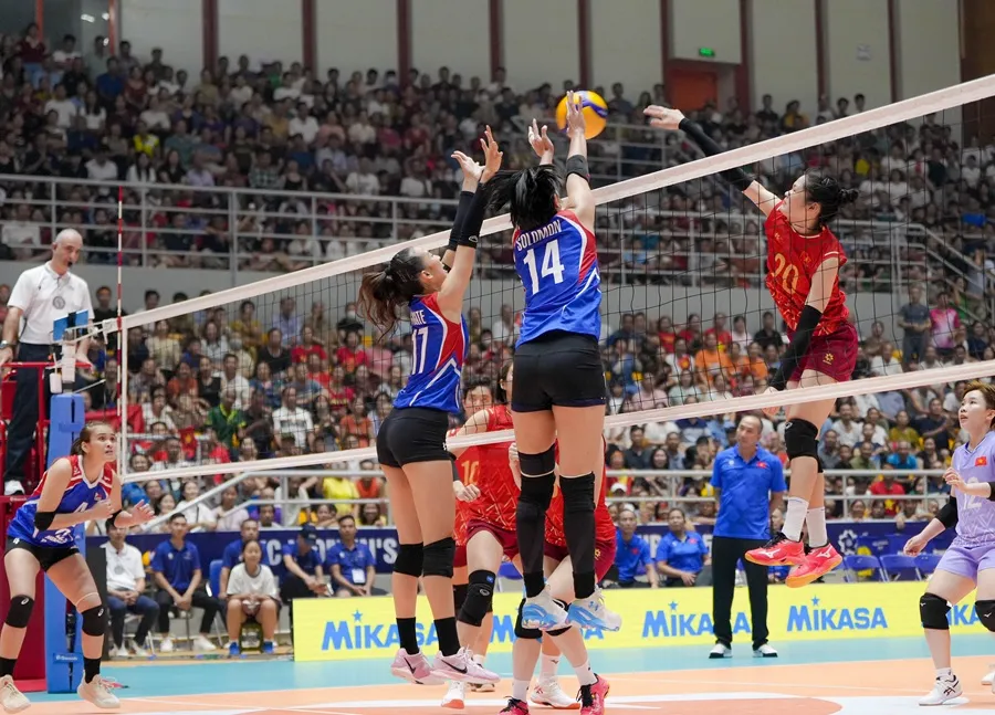 Việt Nam sẽ không tổ chức giải AVC Nations Cup 2026 sau khi đã là chủ nhà giải đấu năm 2025. Ảnh: AVC