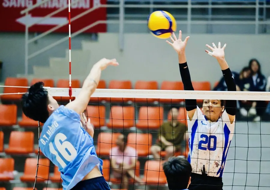 Cầu thủ Đặng Thị Hồng không được thi đấu giai đoạn 2 giải vô địch quốc gia 2025 nên đội Ngân hàng Công Thương tìm kiếm các phương án tăng cường. Ảnh: DŨNG PHƯƠNG