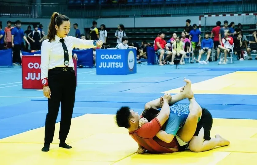 VĐV jujitsu Việt Nam sẽ thi đấu giải vô địch quốc gia 2025 ở Nghệ An. Ảnh: GAPPLINGVN