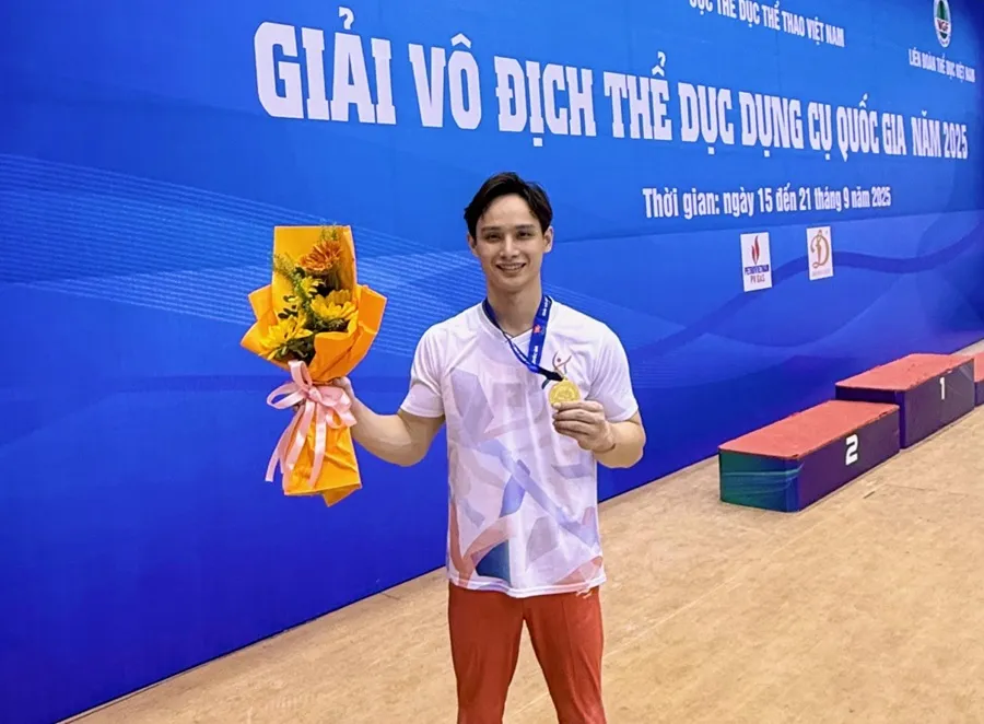 Đinh Phương Thành đã có kết quả tốt ở giải vô địch quốc gia 2025. Ảnh: MINH CHIẾN