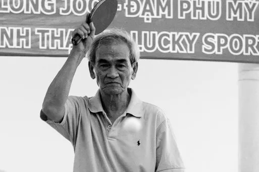 Tay vợt Trần Cảnh Đến đã ra đi ở tuổi 85. Ảnh: Bóng bàn VN