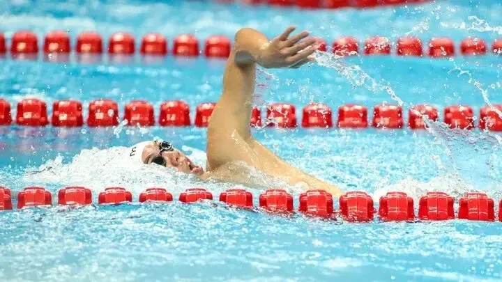 Nguyễn Huy Hoàng có HCV tại giải bơi vô địch thế giới 2025. Ảnh: DŨNG PHƯƠNG