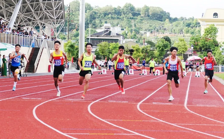 Các VĐV đã tham dự giải vô địch lứa tuổi trẻ quốc gia 2025 tiếp tục có cơ hội tranh tài giải vô địch trẻ quốc gia 2025 ở Đà Nẵng. Ảnh: TÙNG PHƯƠNG