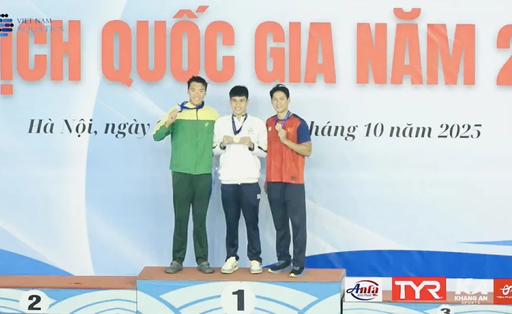 VĐV TPHCM giành thành tích tại giải vô địch quốc gia 2025. Ảnh: VASA