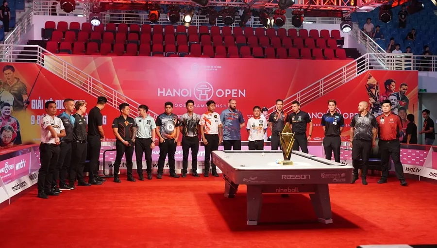 Các cơ thủ đã vào vòng 16 người xuất sắc nhất giải năm nay, trong đó có Đinh Chấn Kiệt. Ảnh: XUÂN HOÀNG