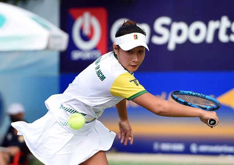 Đương kim vô địch đơn nữ quốc gia Trần Thụy Thanh Trúc sẽ tham dự SEA Games 33-2025. Ảnh: VTF