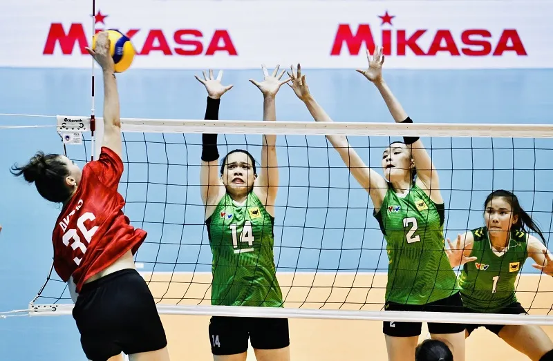 Cầu thủ bóng chuyền dự kiến sẽ tiếp tục tranh tài giải vô địch quốc gia 2026 theo thể thức 2 vòng đấu. Ảnh: DŨNG PHƯƠNG