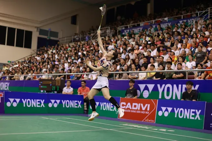 Nguyễn Thùy Linh đứng trước cơ hội vô địch giải Masters 2025 ở Hàn Quốc nếu có phong độ cao nhất. Ảnh: DŨNG PHƯƠNG