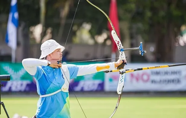 Cung thủ Lộc Thị Đào của đội tuyển bắn cung Việt Nam. Ảnh: WORLD ARCHERY