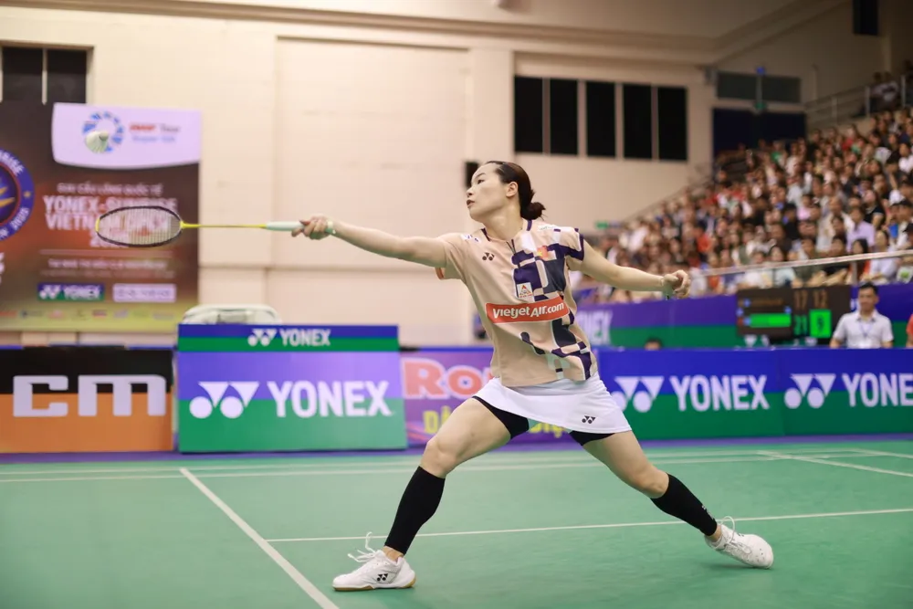 Nguyễn Thùy Linh không có kết quả tốt nhất tại giải Australia mở rộng 2025. Ảnh: DŨNG PHƯƠNG