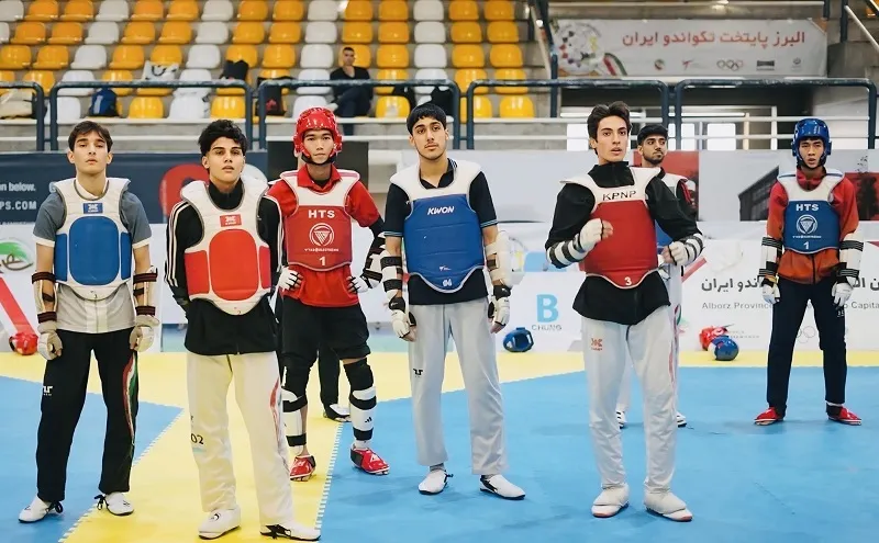 Đội tuyển taekwondo đối kháng nam Việt Nam đã thực hiện đợt tập huấn ở Iran thời gian qua. Ảnh: LÊ HUỲNH