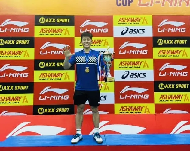 Phan Phúc Thịnh là 1 trong những tay vợt trẻ có triển vọng của cầu lông TPHCM. Ảnh: P.THỊNH