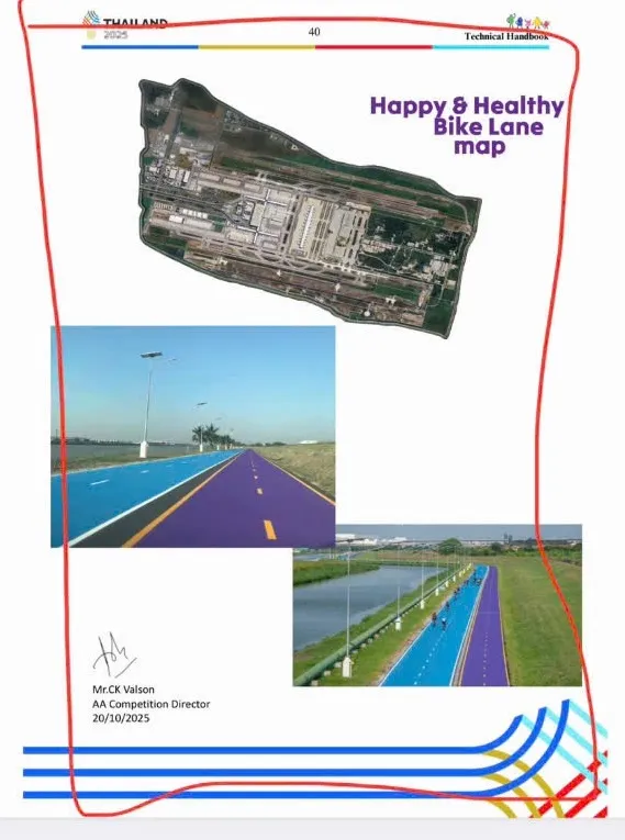 Địa điểm sẽ tổ chức thi đấu marathon nam, nữ tại SEA Games 33-2025. Ảnh: MINH CHIẾN